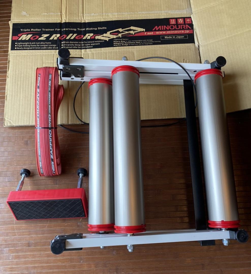 MINOURA Moz Roller モッズローラー と ローラー台 タイヤ BRIGHTFACE_UK