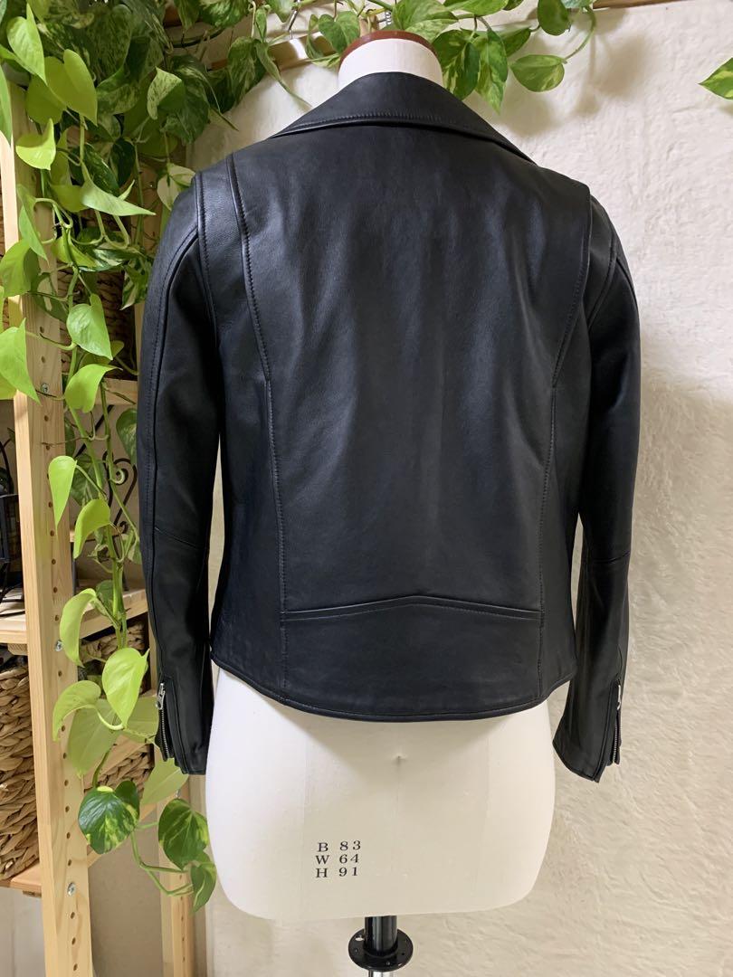 【美品】スローブ イエナ ダブルライダース ライダース レオパ レザージャケット
