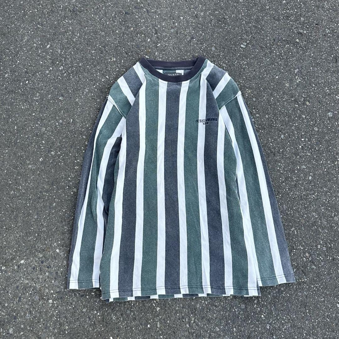 90s GEUSS LONG T-SHIRT y2k アーカイブ ヴィンテージ