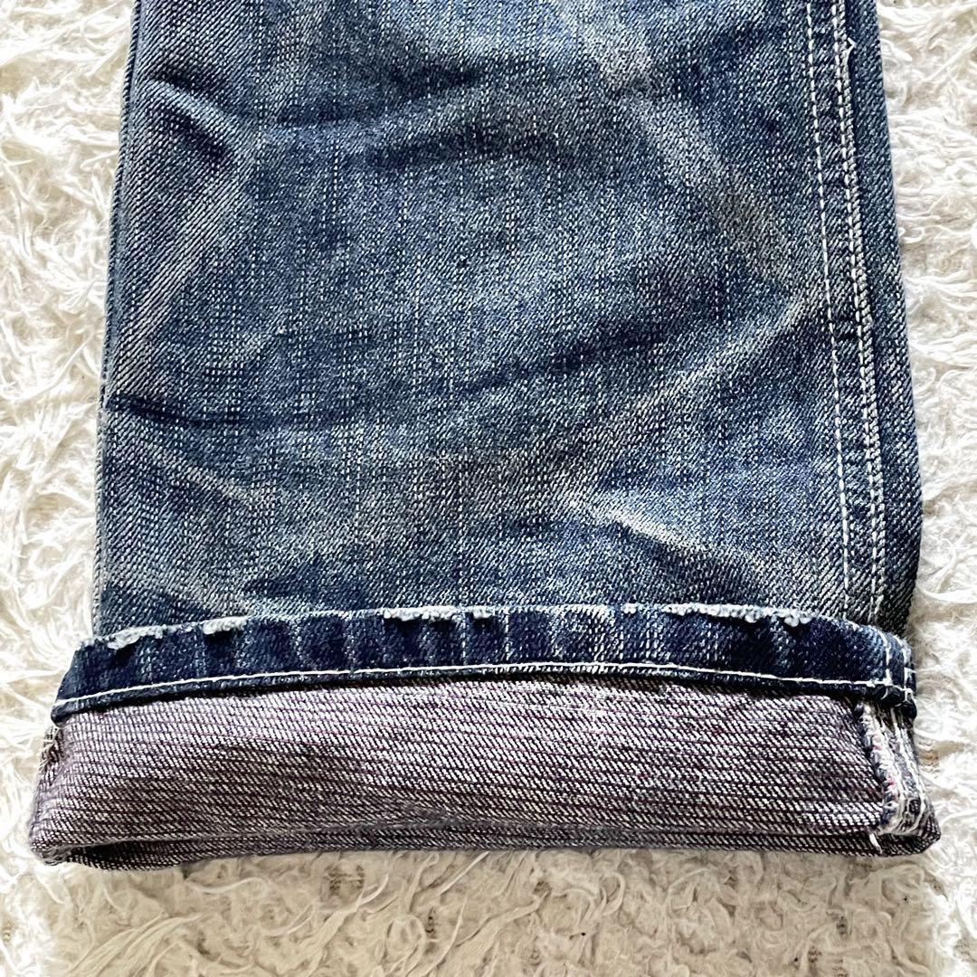 LAGUST デニムパンツ フレアパンツ ダメージ&USED加工品 y2k 3