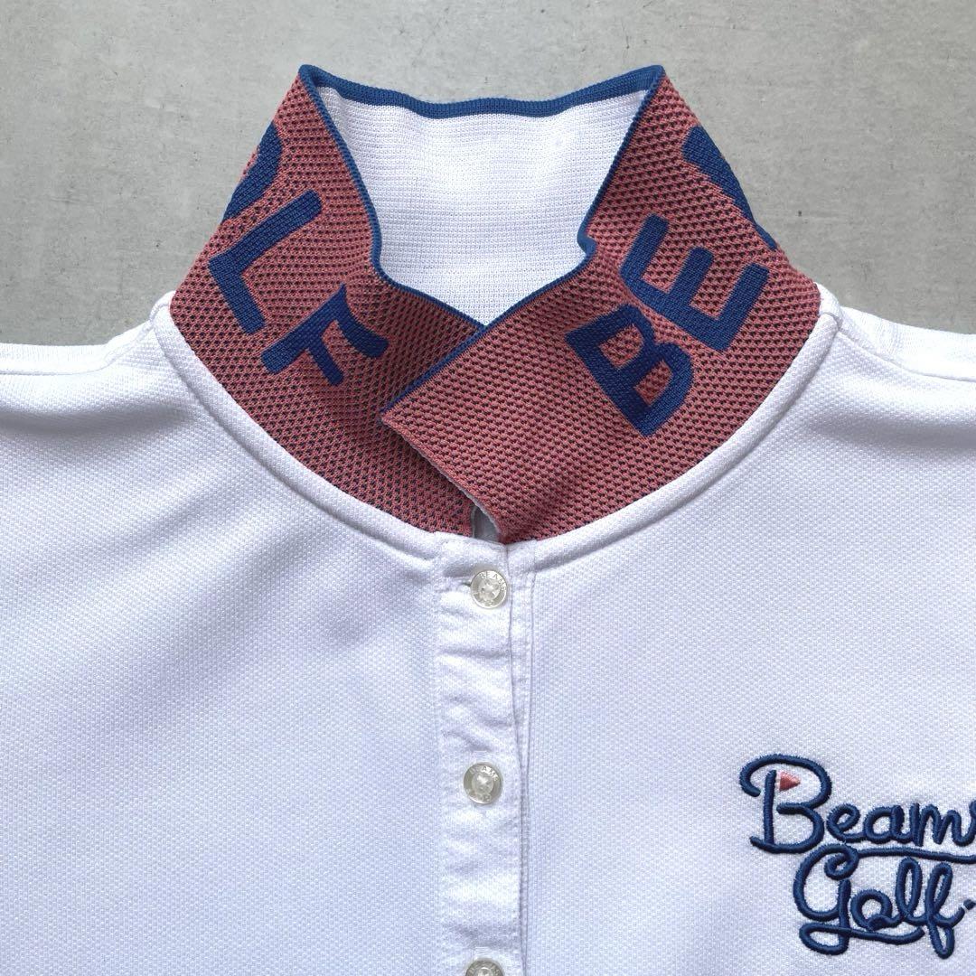 【美品】BEAMS GOLF ビームスゴルフ 半袖ポロシャツ  レディースM