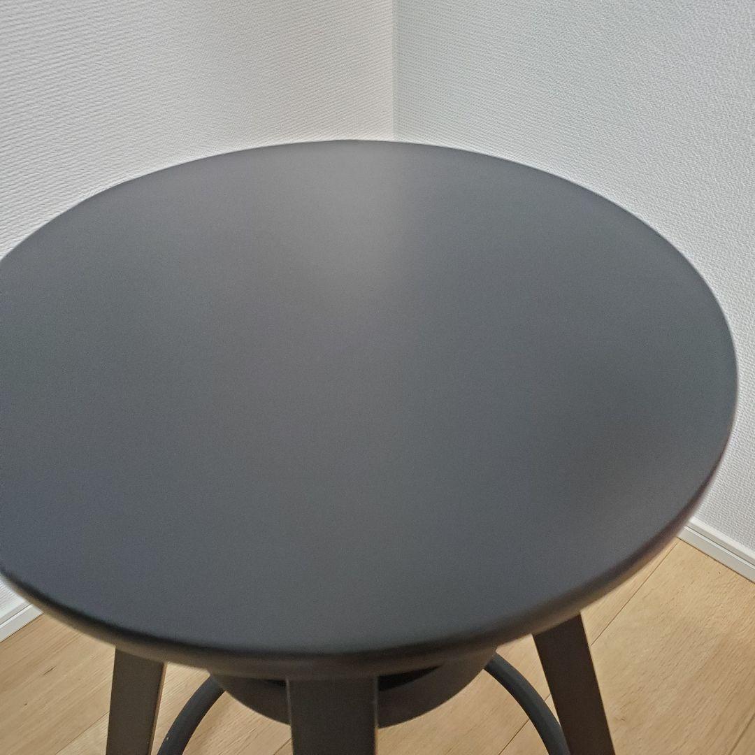 美品/廃番】ニトリ 木製スツール セロ 2脚セット ブラック