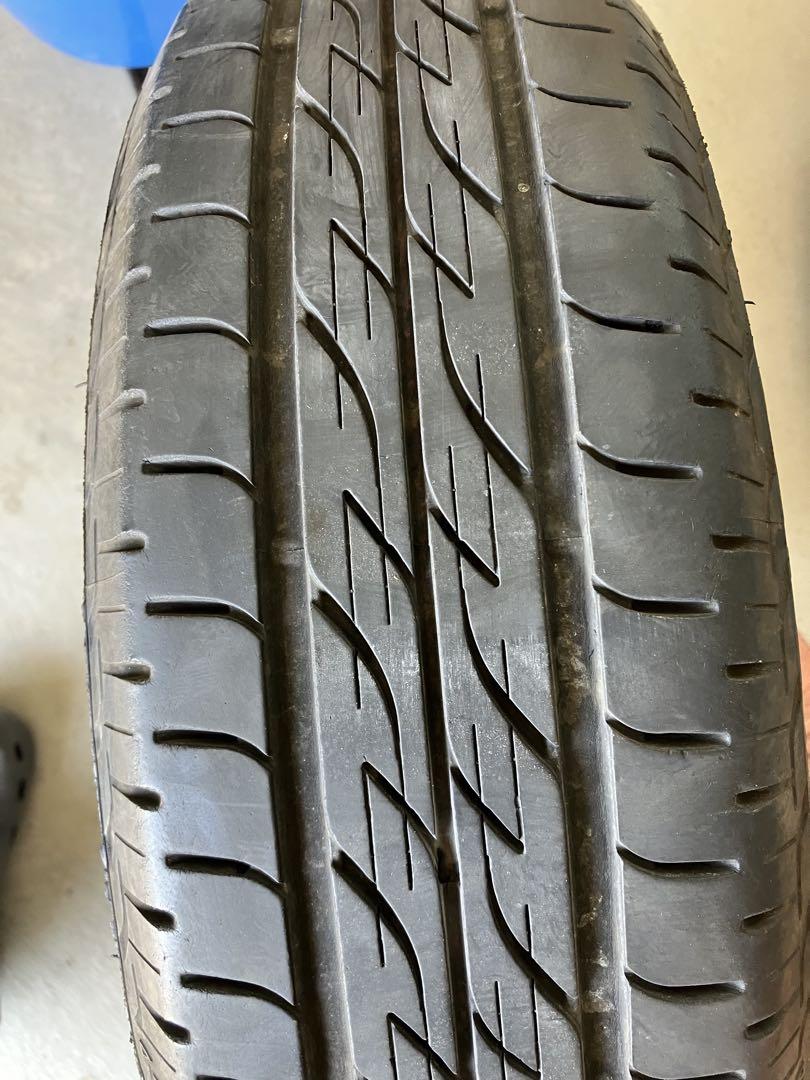 155-65r14 ダイハツ純正スチールホイール　4本セット
