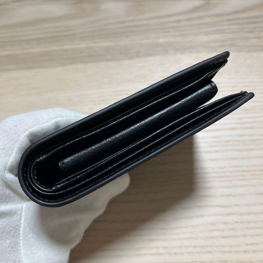 ★新品未使用★ヴィヴィアンウエストウッド　財布　折り財布　水牛　ブラック