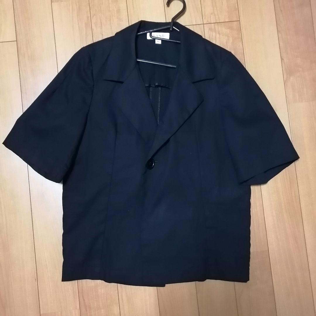MASU HALF SLEEVE COTTON JACKET(BLACK) 46