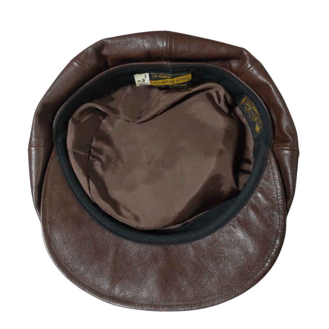 帽子 INDIAN MOTORCYCLE HORSE HIDE CASQUETTO