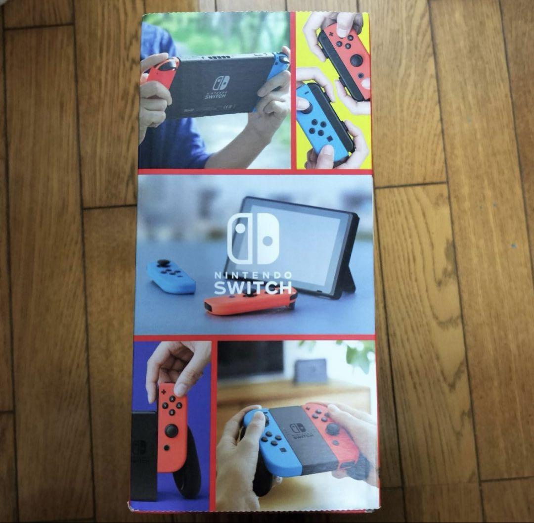 未使用未開封Nintendo Switch 本体 ネオンブルー/ネオンレッド