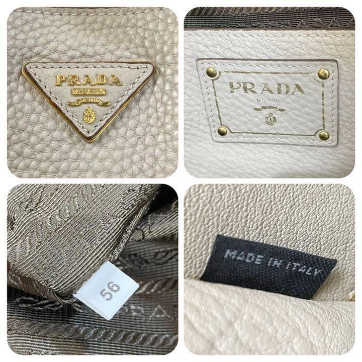 42%割引ブラウン系女性が喜ぶ♪ 美品✨プラダ ヴィテロダイノ レザー アウトレット 美品✨プラダ ヴィテロダイノ レザー トートバッグ 2wayショルダー 三角ロゴ トートバッグ