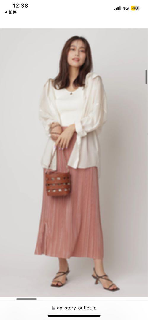 新品Mystradaプリーツタイトスカート