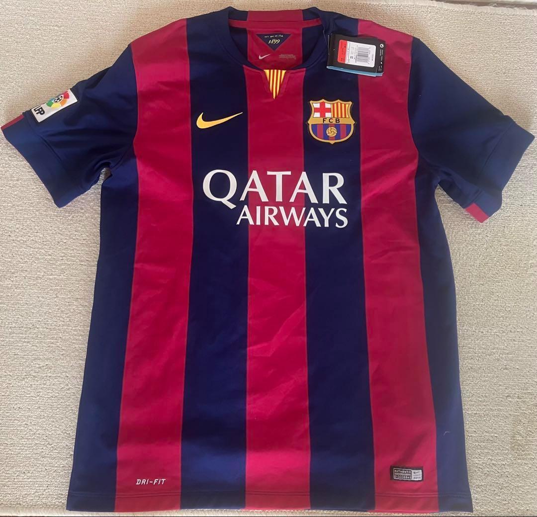 【正規品/紙タグ付き】2014/15 バルセロナ＃4 ラキティッチ ユニフォーム
