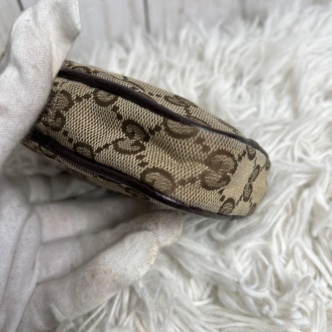 GUCCI シガレットケース タバコ ポーチ GGキャンバス レザー　小物入れ