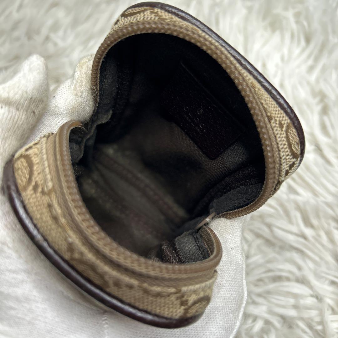 GUCCI シガレットケース タバコ ポーチ GGキャンバス レザー　小物入れ