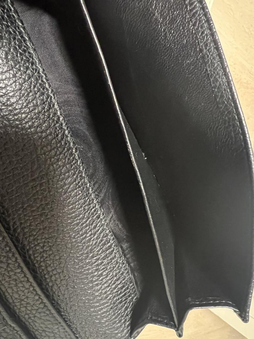【最終値下げ】Gucci 黒 レザー 長財布