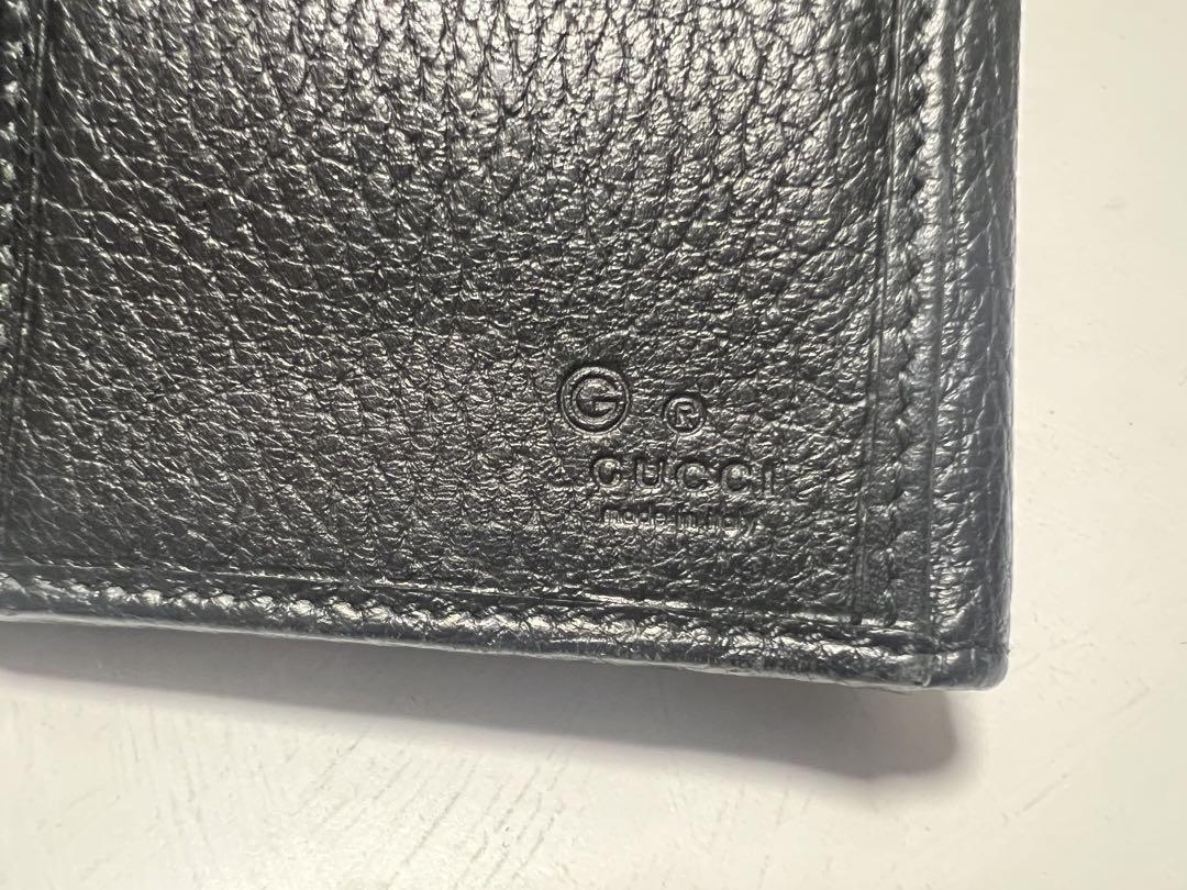 【最終値下げ】Gucci 黒 レザー 長財布