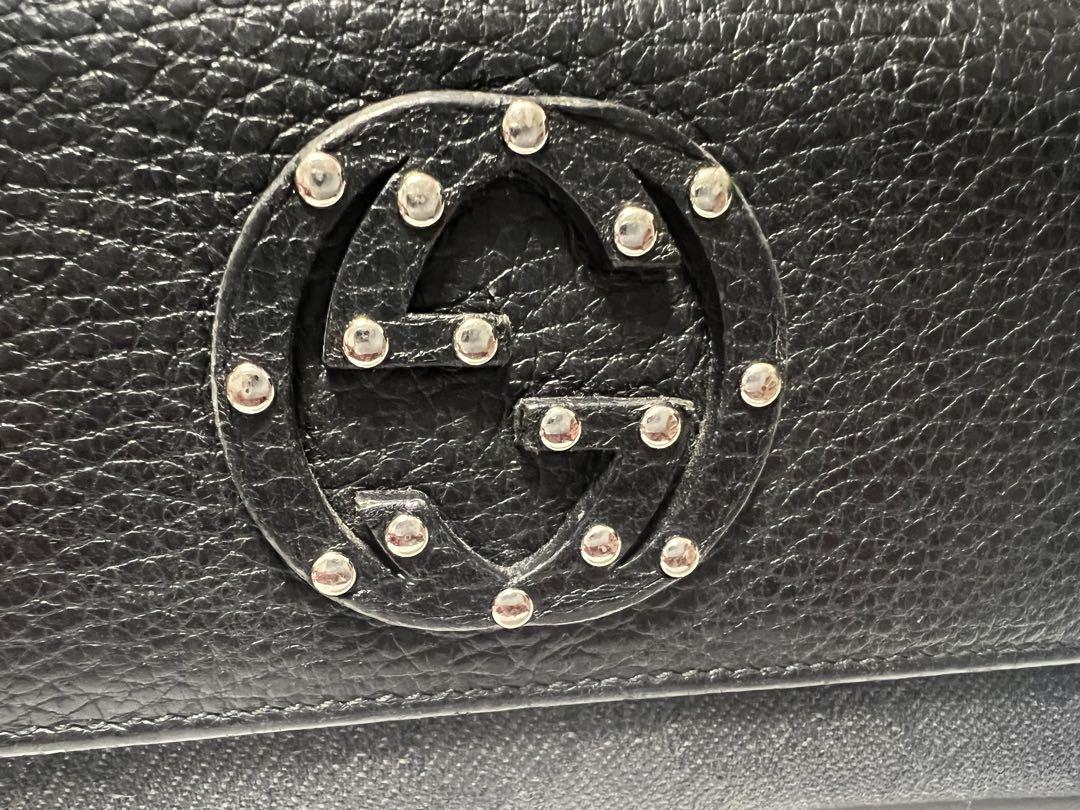 【最終値下げ】Gucci 黒 レザー 長財布