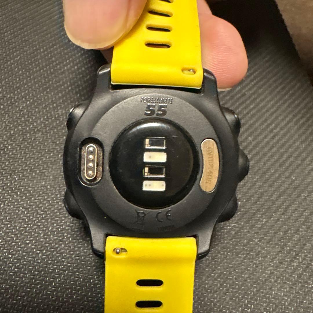 garmin foreathlete55目立った傷や汚れなし