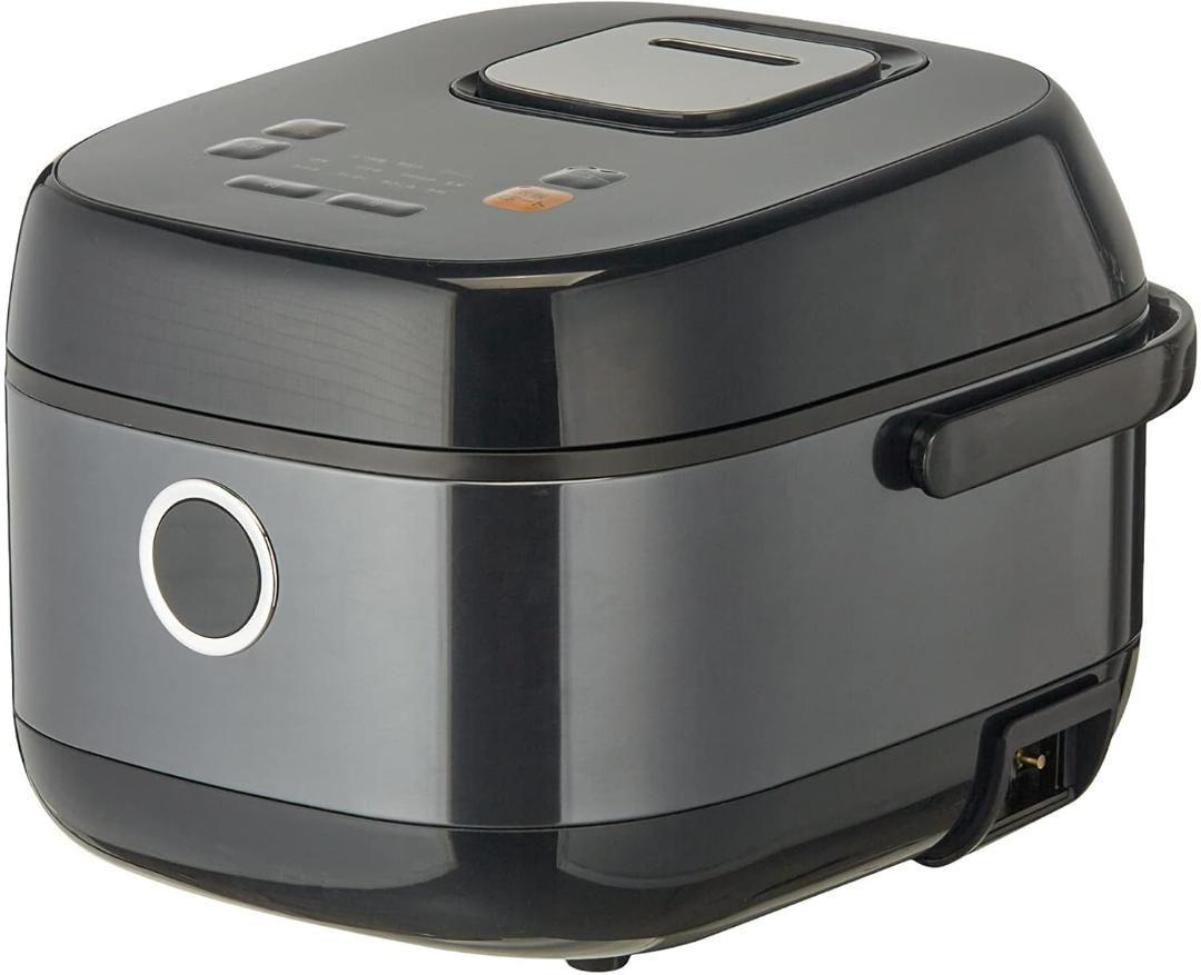 Amazon ベーシック 炊飯器 5.5号 IH式 厚釜 ほぼ新品 新品未使用】Amazonベーシック 炊飯器 5.5合 IH式 厚釜 ブラック