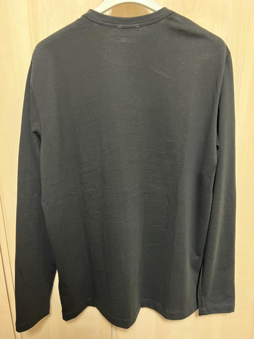 新品未使用タグ付き☆本物保証！MONCLER レタリングロゴ ロングTシャツ　L