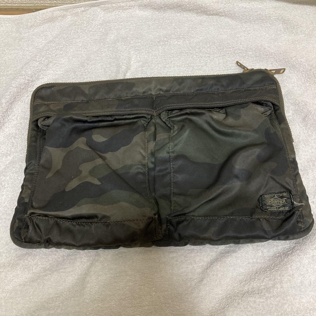 【希少】POTER tanker camo 30周年限定 クラッチバッグ