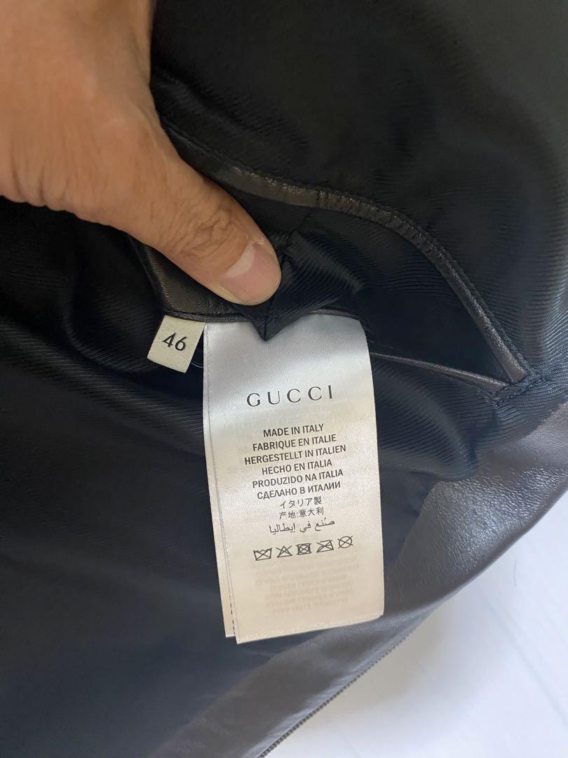 GUCCI 革ジャン 46