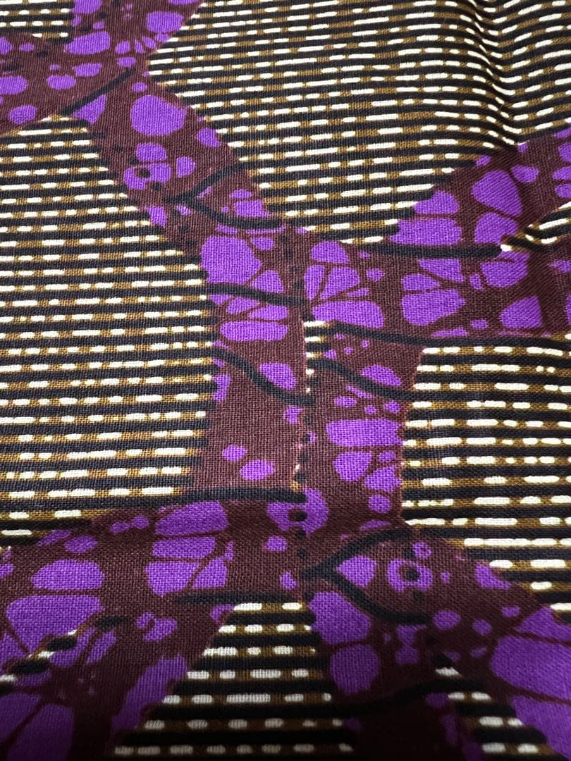 SALE❗️【最後の3ヤード】0424 アフリカンプリント　アフリカ布　パーニュ