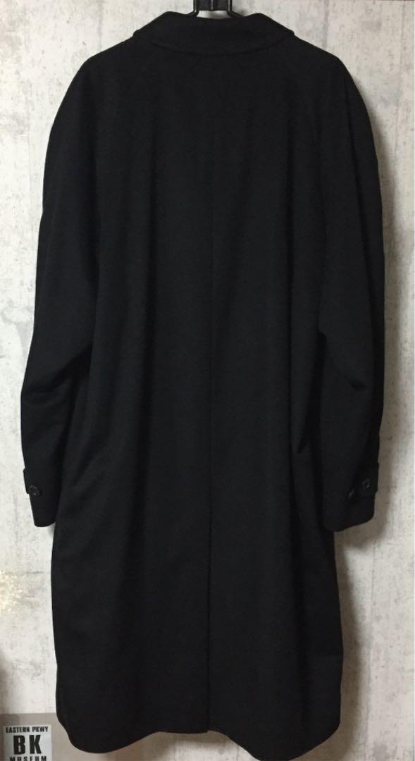 ONWARD ロングLL メンズ men'sブラック Thdpj-m96191400665 オンワード カシミヤコート 在庫即納