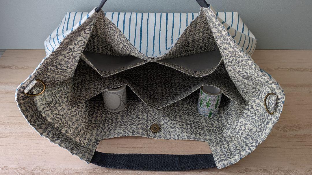 超安い おみこ様専用】ミナペルホネンハンドメイドシャーリングバッグ トートバッグ
