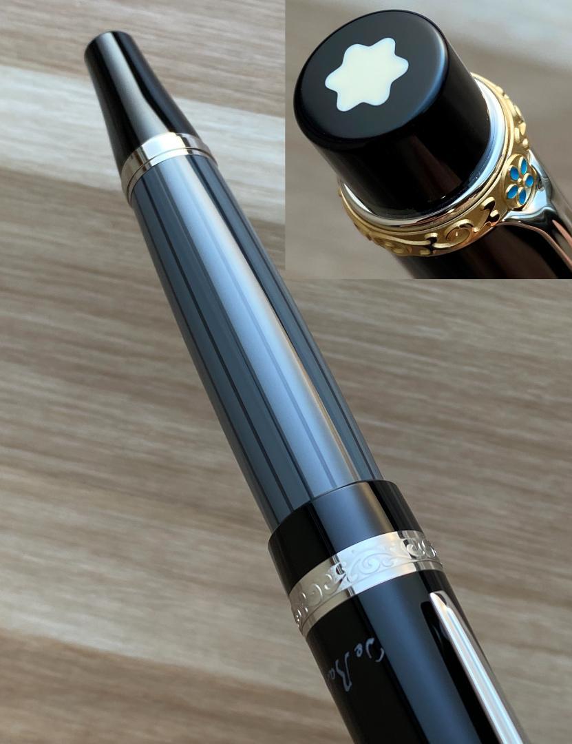 新品同様　モンブラン 8400本限定品　作家シリーズ オノレ ローラーボール