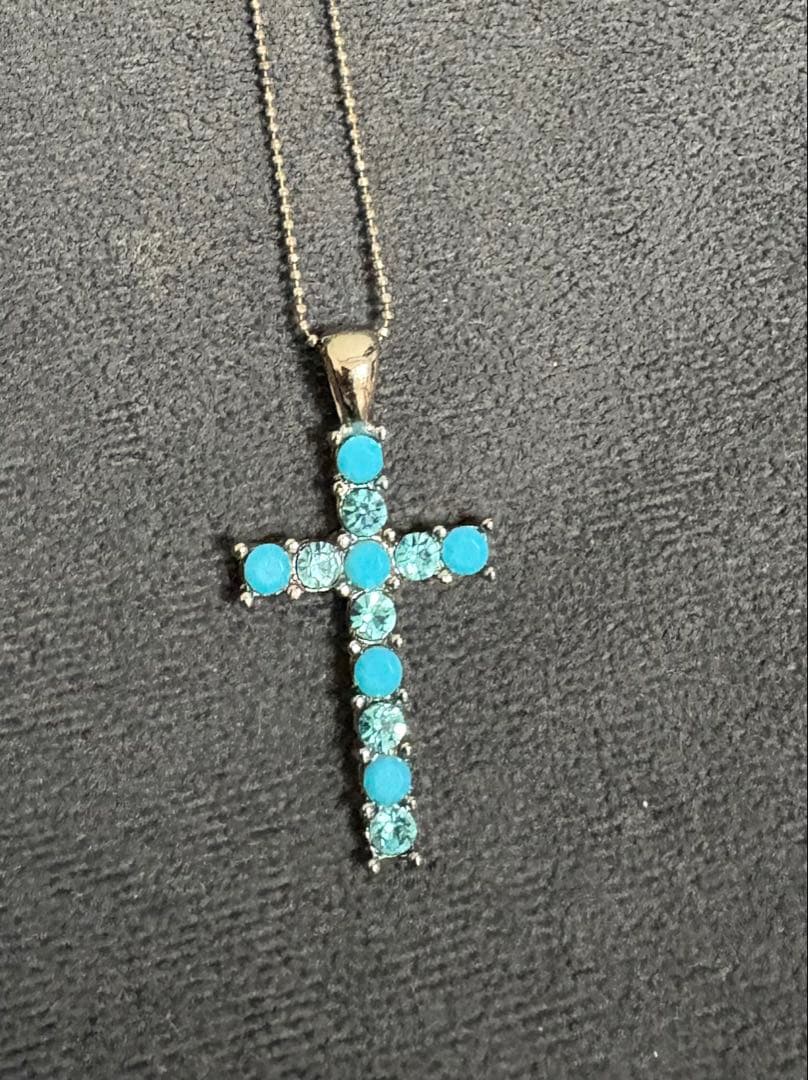 ほぼ未使用 SV925 チェーン　クロスネックレス　レディース　十字架　値下げ可