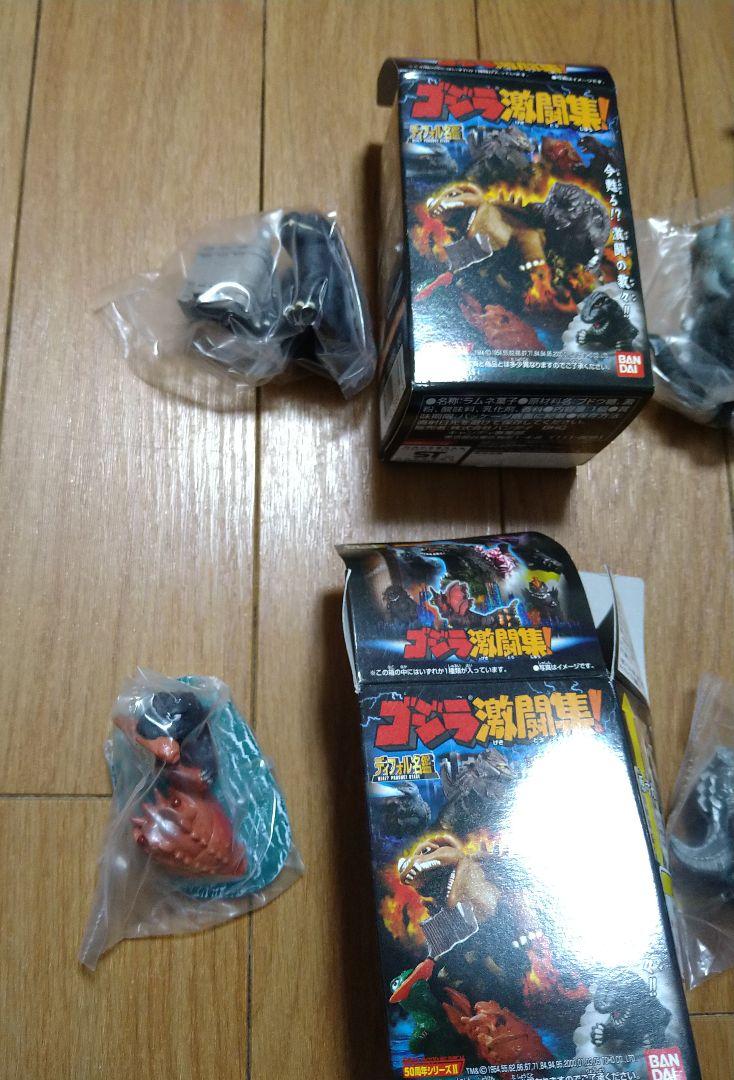 デフォル名鑑シリーズ ゴジラ激闘集！ 7種　フィギュア ディフォルメ名鑑