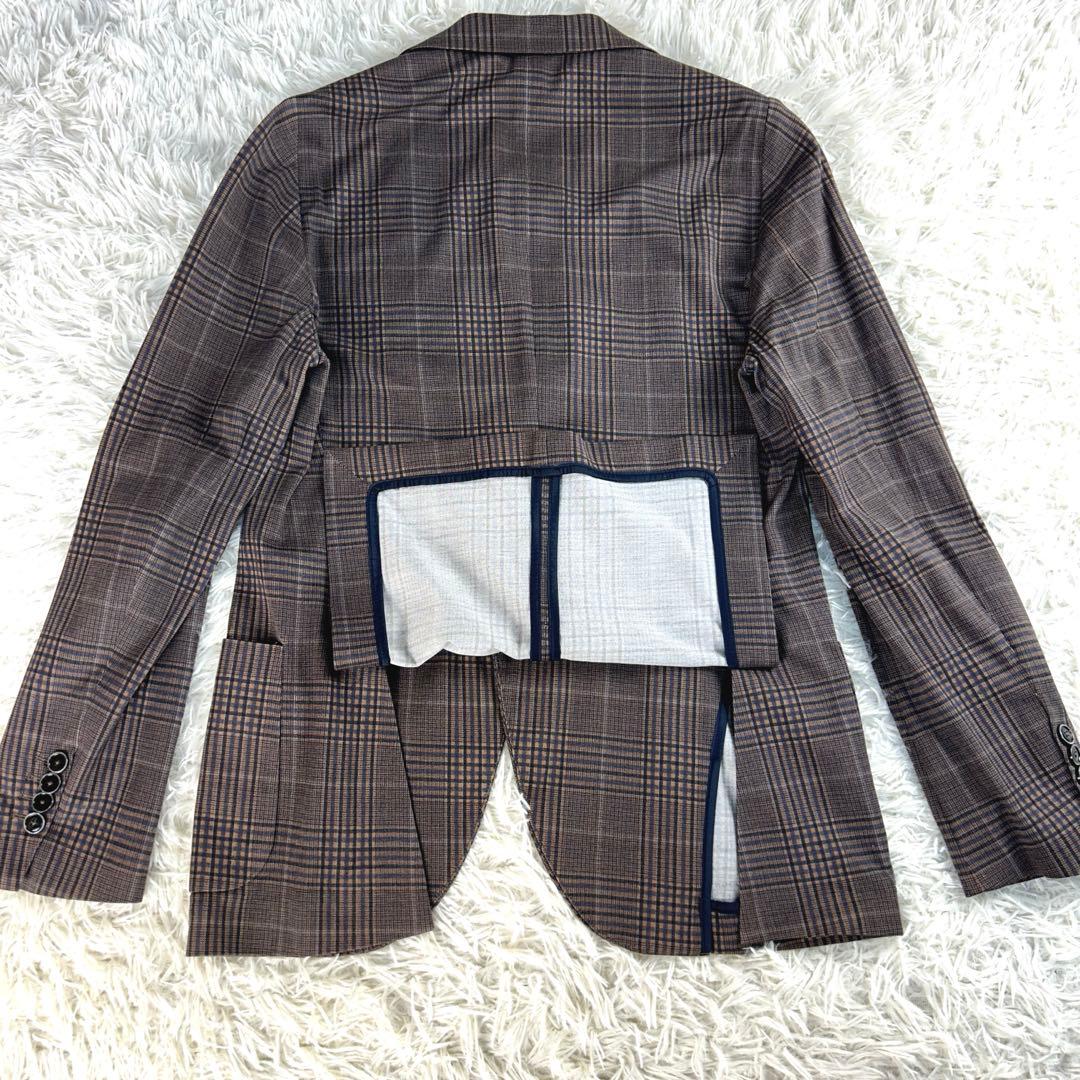 【美品】チルコロ1901 テーラードジャケット M ブラウン 背抜き 2B 美品】チルコロ1901 テーラードジャケット M ブラウン 背抜き 2B
