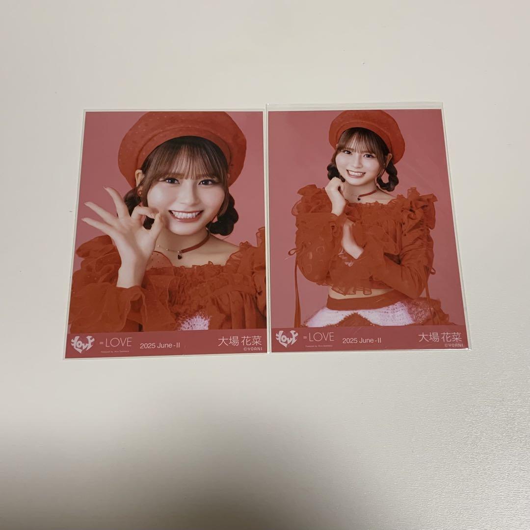 イコラブ 大場花菜 とくべチュ歌唱衣装② 生写真 ヨリ・チュウ