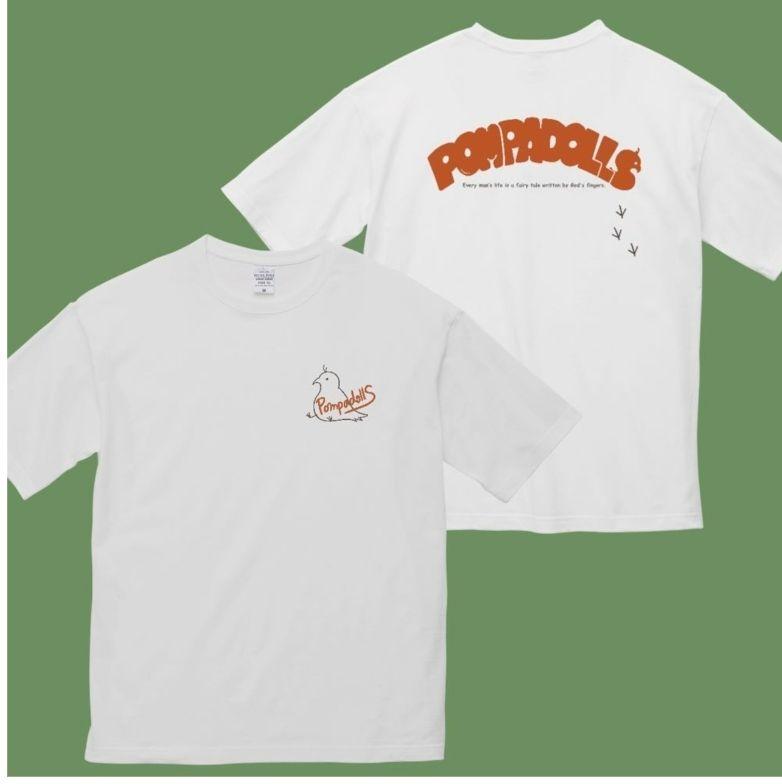 pompadolls かわいいバンドT ビッグシルエット Mサイズ