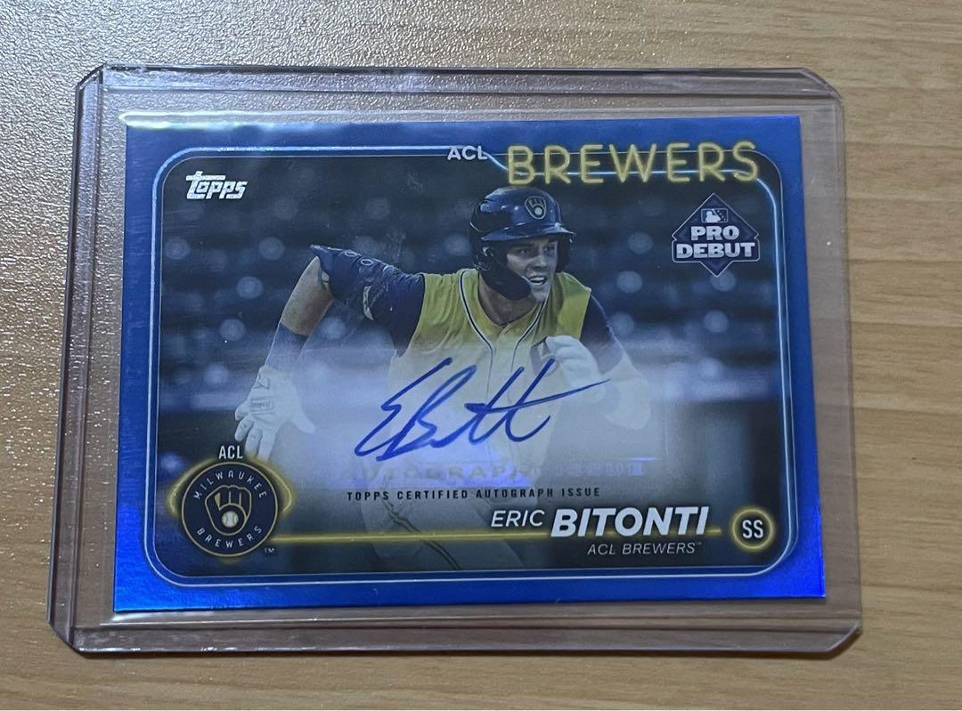 topps eric bitonti サインカード　150シリ