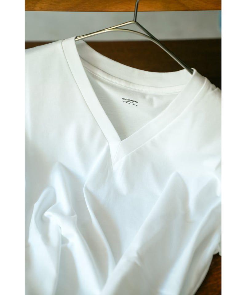 MAATEE&SONS SUVIN MUKO V NECK TEE ムコV