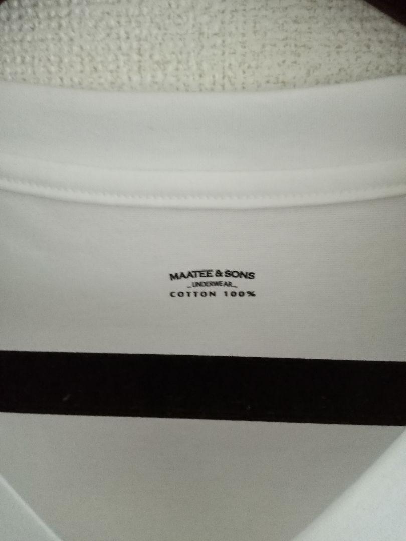 MAATEE&SONS SUVIN MUKO V NECK TEE ムコV