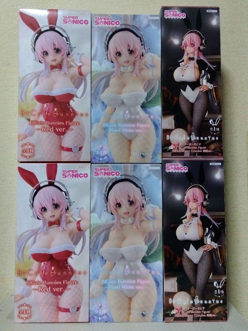 すーぱーそに子 バニーガール フィギュア 6体セット