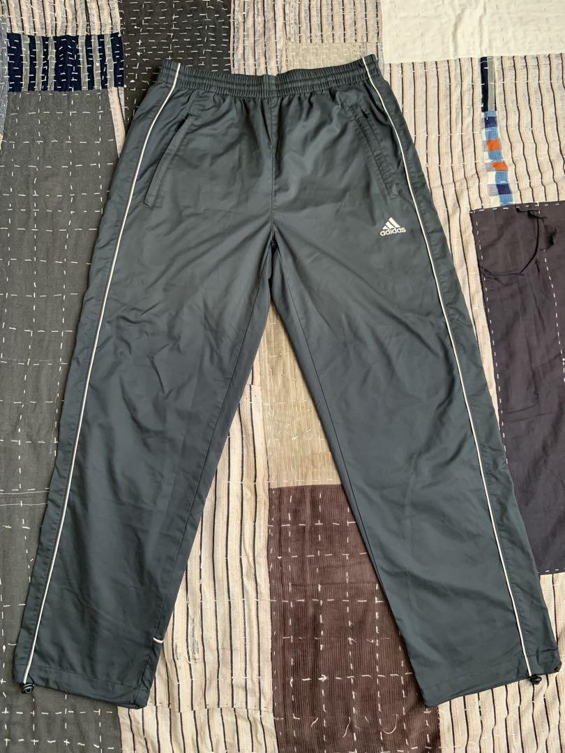 2002年製 adidas vtg ポリ トレーニング パンツ アディダス 黒