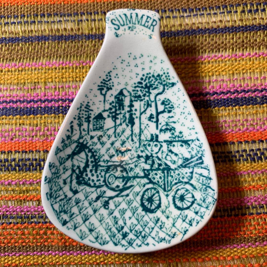 ビヨンヴィンブラッド な箱入りビンテージの豆皿4枚セット 四季の絵柄BJORN WIINBLAD NEXPOTALLINN_EU