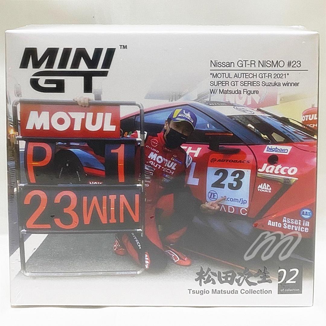 MINI GT SUPER GT MOTUL AUTECH GT-R 松田次生氏