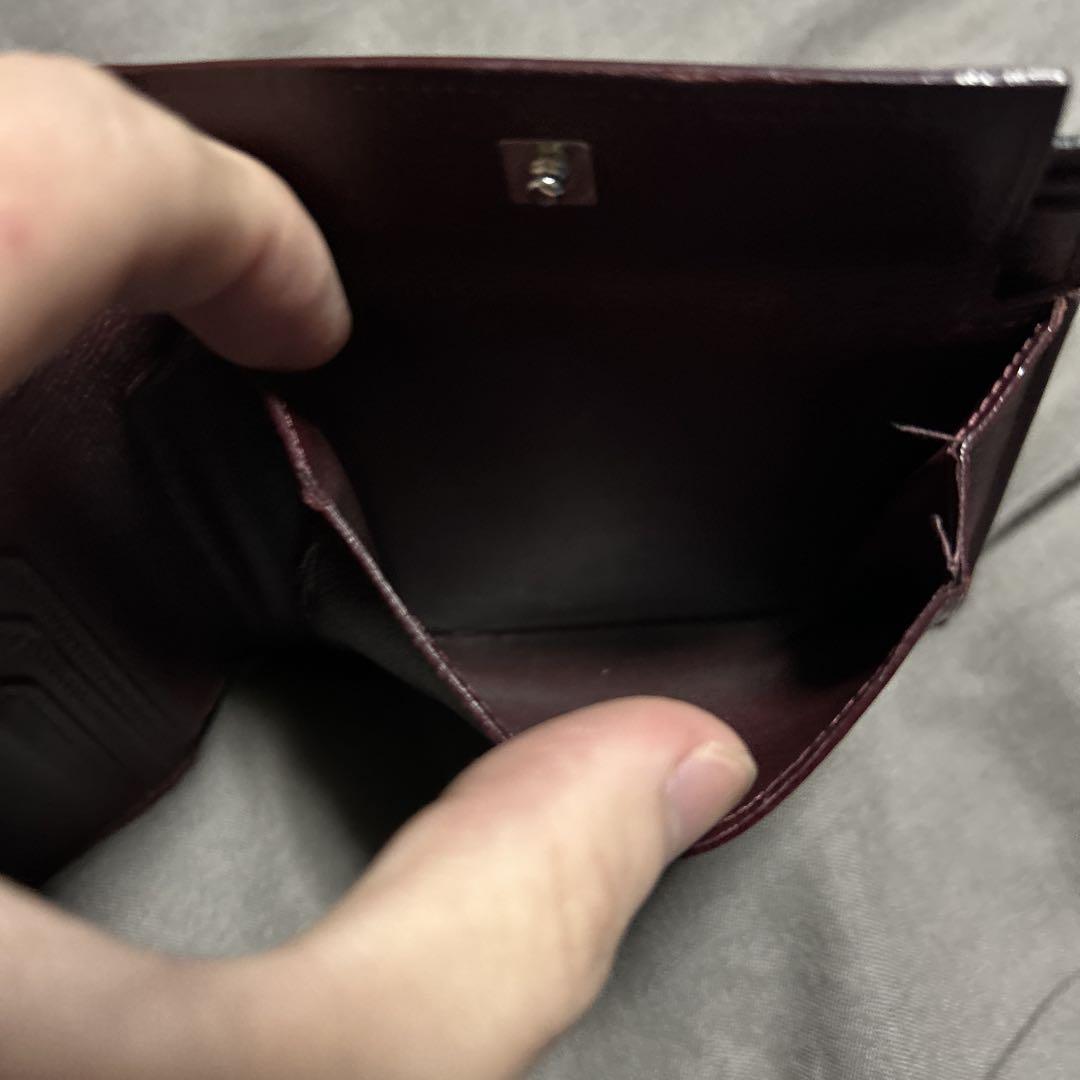 Cartier カルティエ ブラック 二つ折り財布