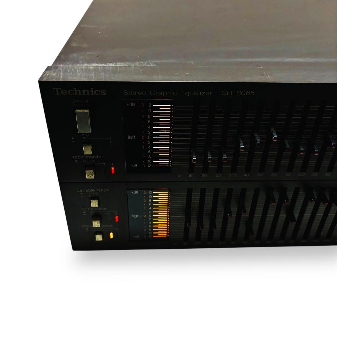 【希少】テクニクス Technics グラフィックイコライザー SH-8065 【希少】テクニクス Technics グラフィックイコライザー SH-8065