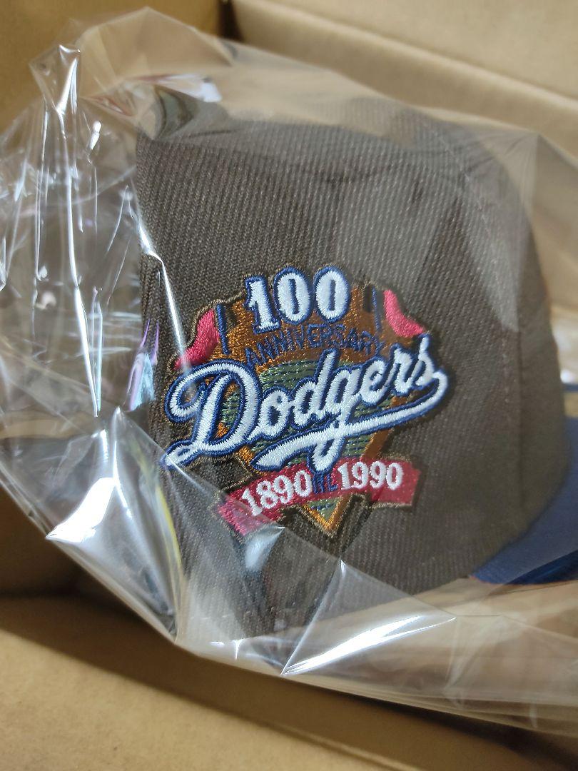 NEWERA HOMEGAME別注モデル ドジャース 100TH 59FIFTY