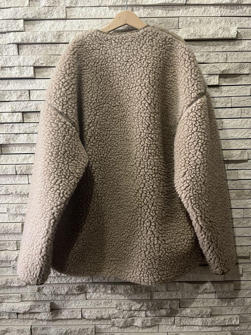 ベージュ ボアコート