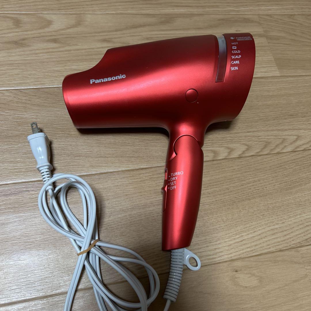 Panasonic ヘアドライヤー レッド　EH-CNA0B 20年製