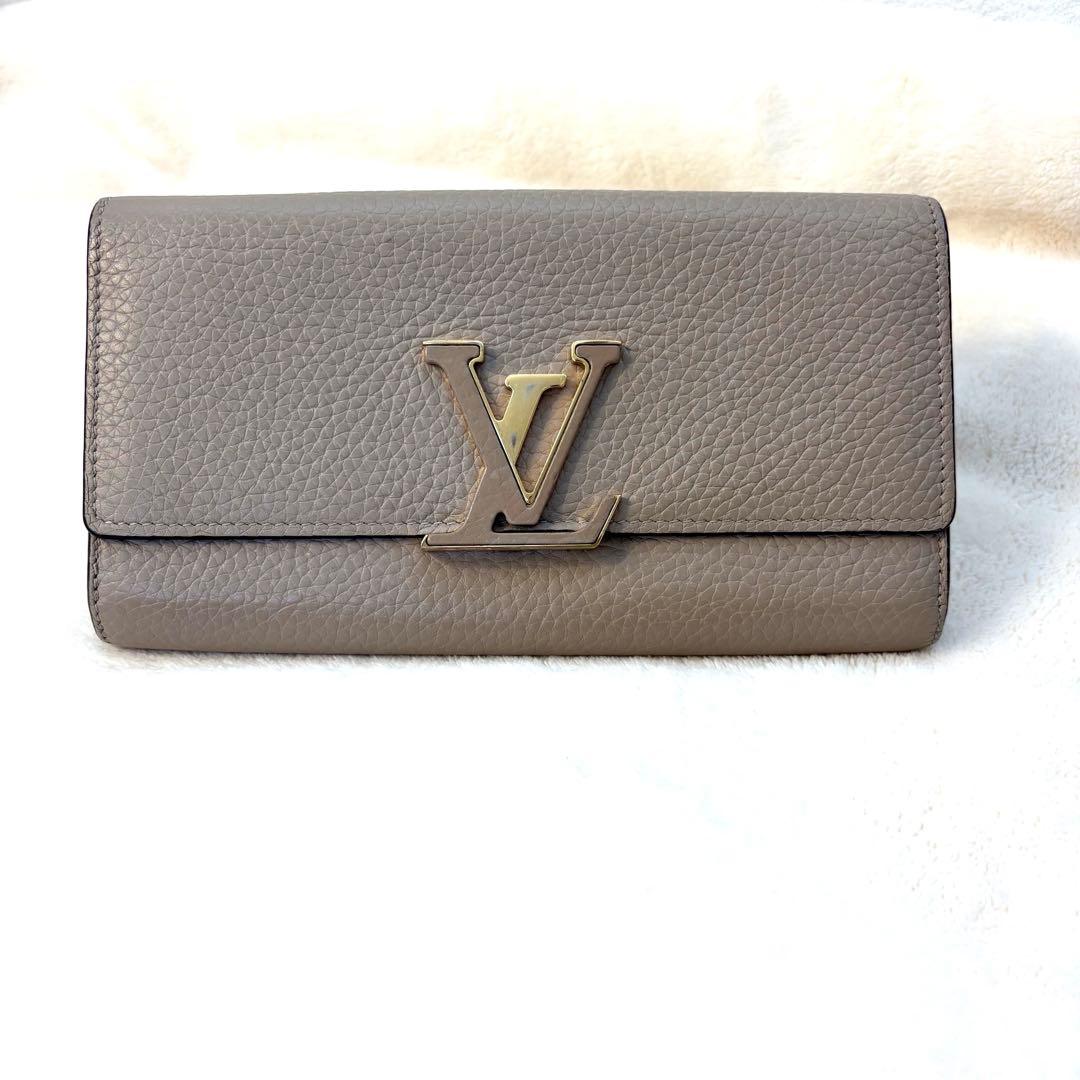 ルイヴィトン ポルトフォイユ カプシーヌ ガレ トリヨン 長財布LOUIS VUITTON