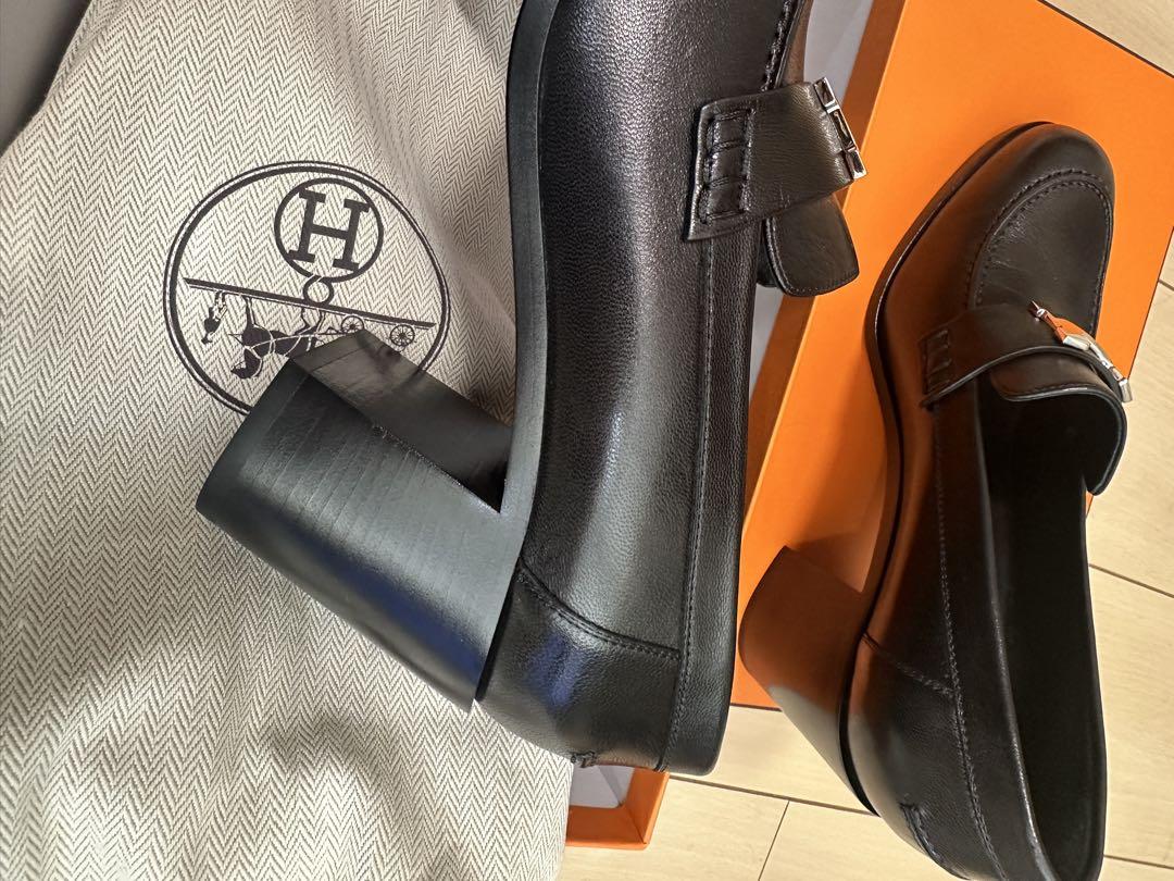 HERMES★新品ローファー39.5
