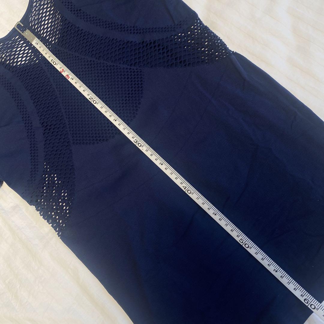 希少✨Lululemon ルルレモン　長袖カットソー　メッシュ　ネイビー 8