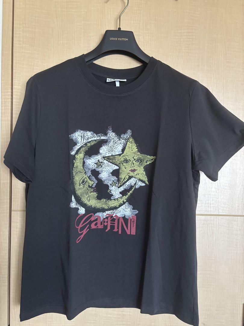 GAMINI 月と星 グラフィックTシャツ