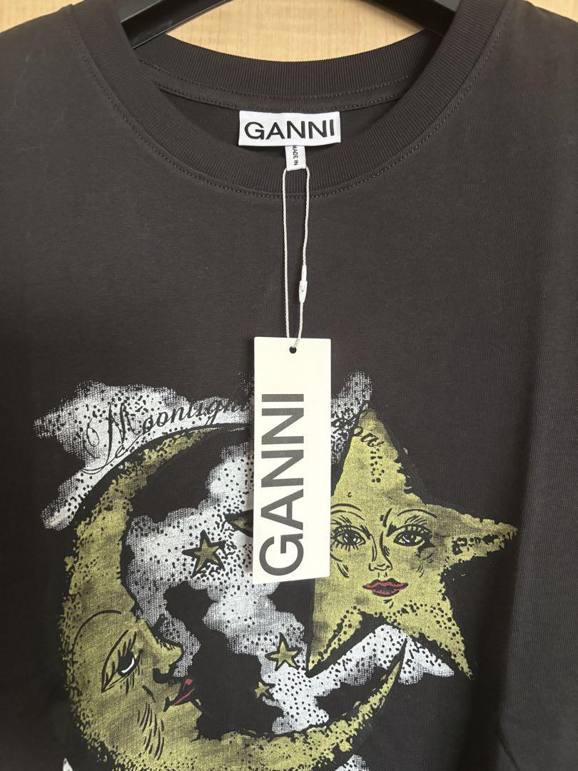 GAMINI 月と星 グラフィックTシャツ